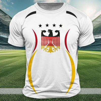 Quin | Deutschland Euro 2024 Herren Fußball T-Shirt