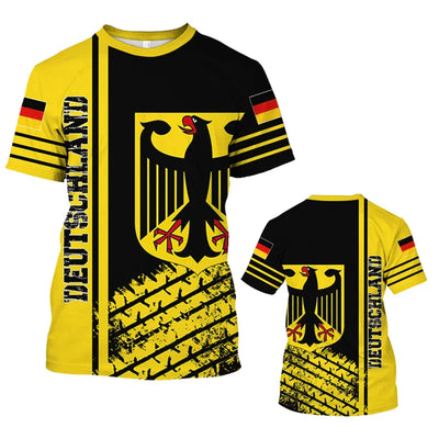 Rileya | Deutschland Euro 2024 Fußball Herren T-Shirt