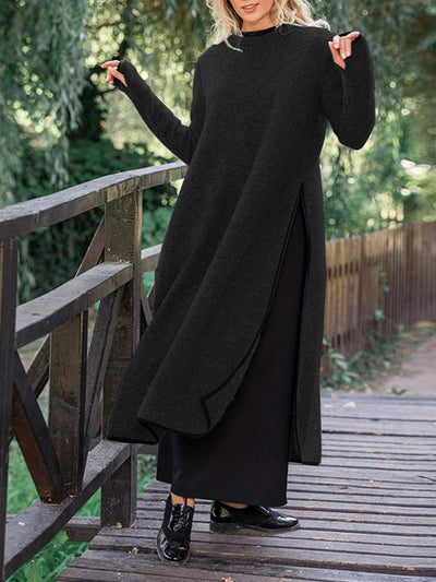 Gladys | Langes Midikleid mit Schlitz
