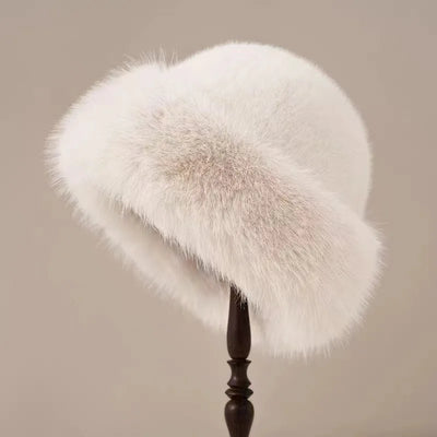 Fleecea™ | Elegante Pelzmütze für luxuriösen Winterkomfort