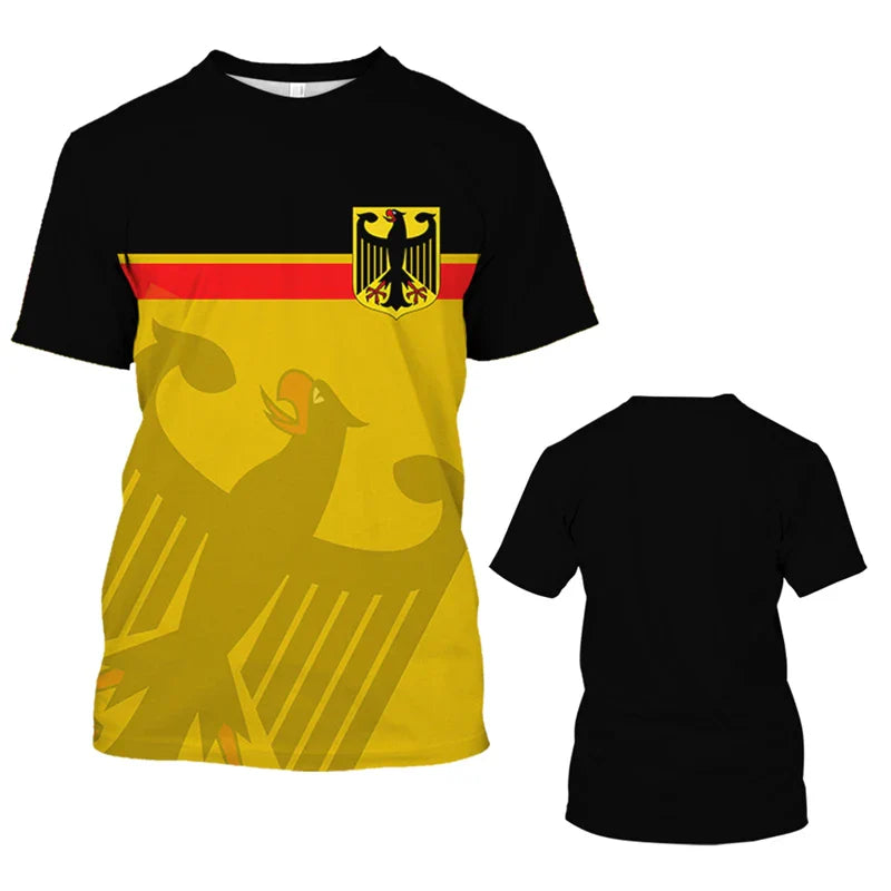 Rileya | Deutschland Euro 2024 Fußball Herren T-Shirt