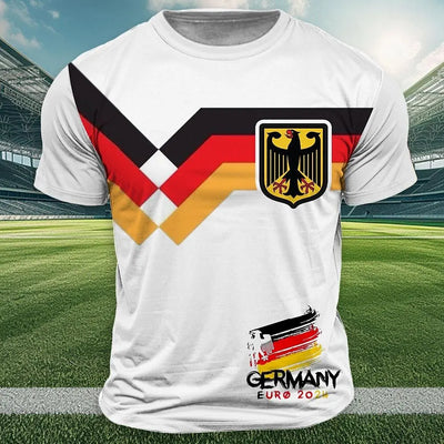 Quin | Deutschland Euro 2024 Herren Fußball T-Shirt