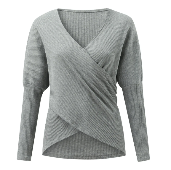 Maddoxa | Damen Pullover gekreuzt