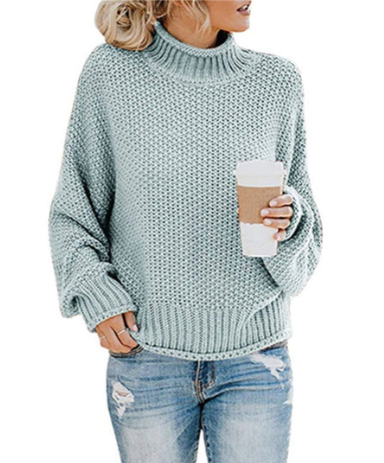 Mia – rollkragenpullover für damen