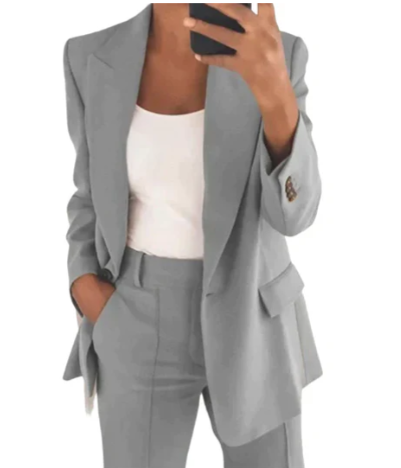 Olivia – blazer-set mit jacke und hose