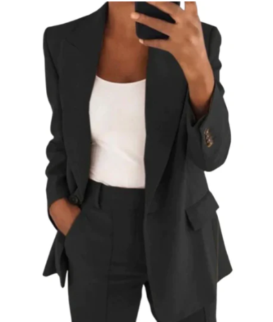 Olivia – blazer-set mit jacke und hose