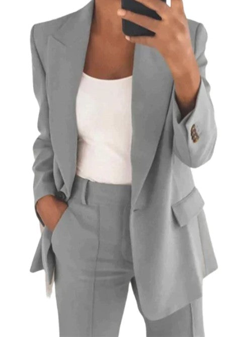 Harper – blazer-set mit jacke und hose