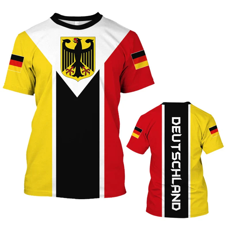 Rileya | Deutschland Euro 2024 Fußball Herren T-Shirt