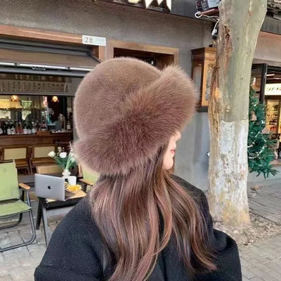 Fleecea™ | Elegante Pelzmütze für luxuriösen Winterkomfort