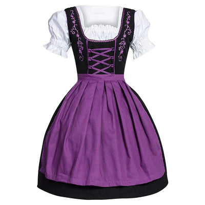 Vespere | Damen Elegant Oktoberfest Dirndl Kleid | 2024