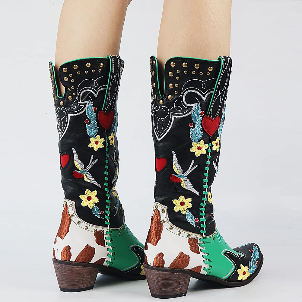 Ibiza | Einzigartige leder cowboystiefel für frauen