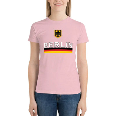 Skyra | Deutschland Euro 2024 Fußball Damen T-Shirt