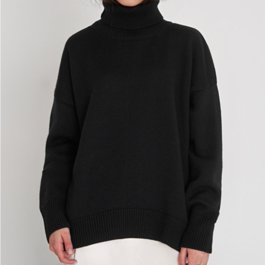 Elkein | Eleganter Rollkragenpullover für Damen