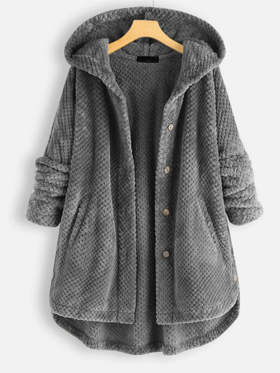 Wilhelminein | Damen Kapuze Strickjacke | Winter