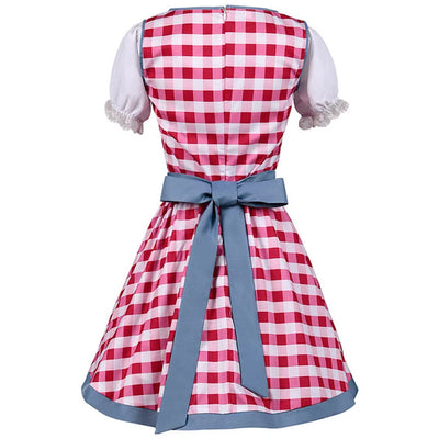 Veral | Damen Buntes Oktoberfest Dirndl Kleid | 2024