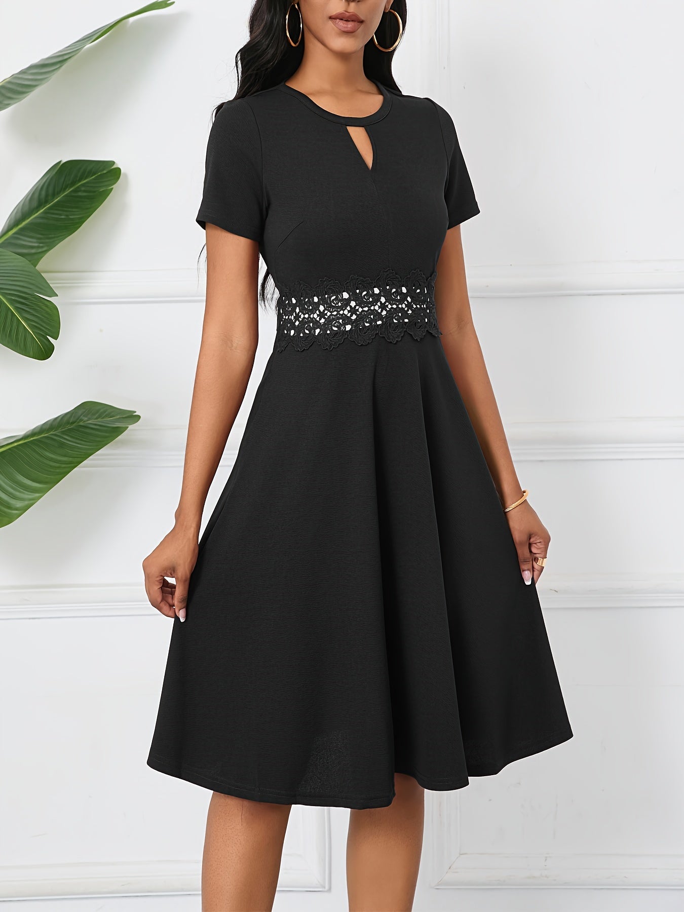 Quentini | Damen Kleid