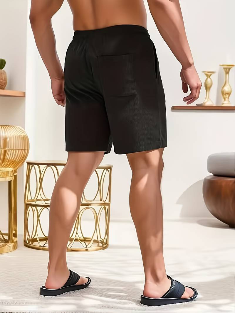 Ethan – sportliche shorts mit kordelzug und taschen