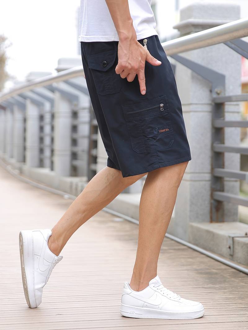 John – lässige sportshorts mit taschen