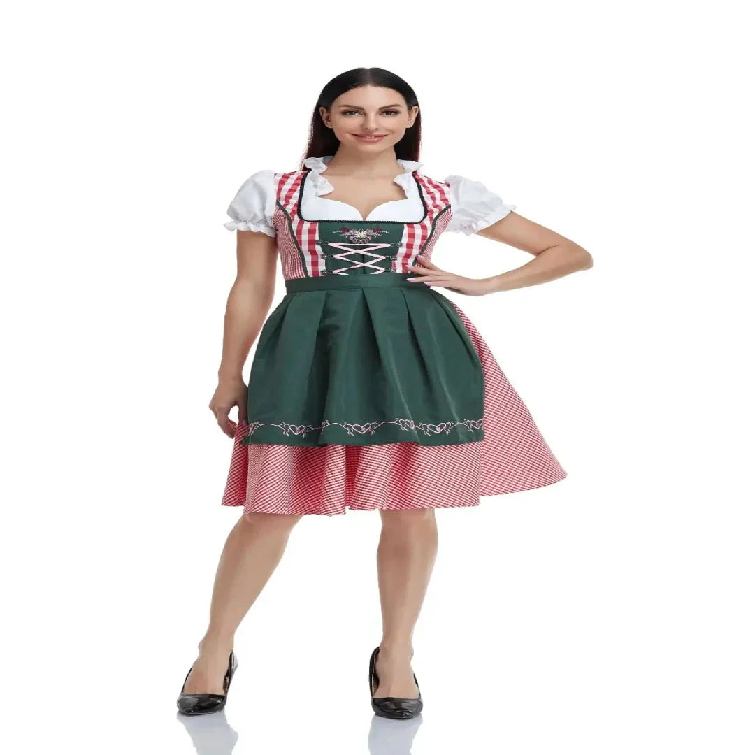 Roxanen | Damen Charmant Oktoberfest Dirndl Kleid | 2024