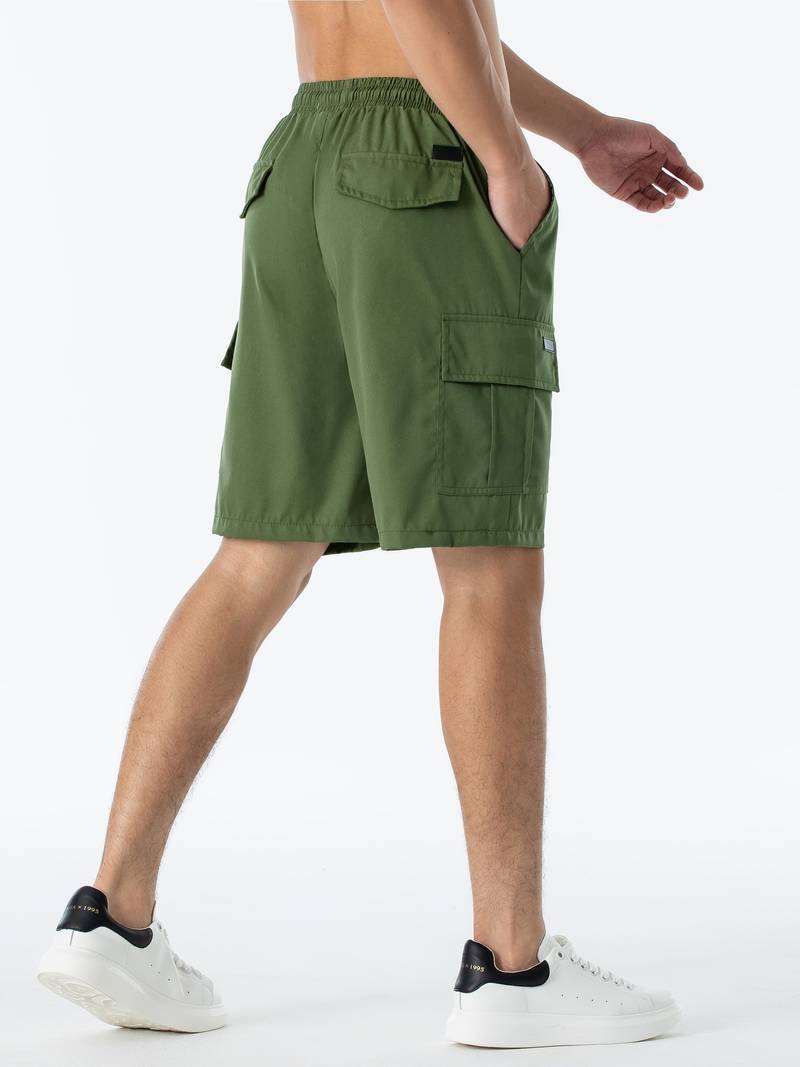 Matthew – cargo-shorts mit kordelzug im klassischen design