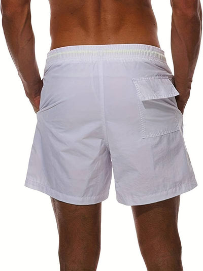 James – lässige badeshorts mit mesh-futter