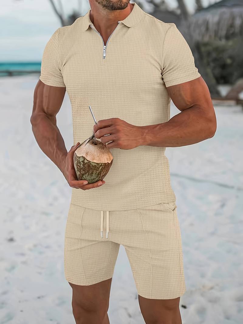 Benjamin – 2-teiliges urlaubsoutfit-set für herren