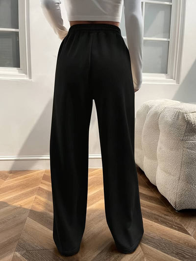 Hannah – lässige, lockere hose mit hoher taille