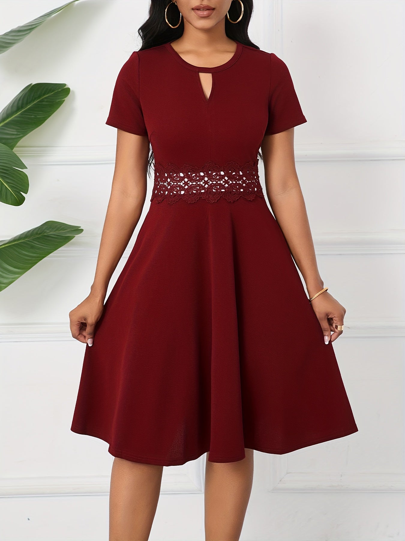 Quentini | Damen Kleid