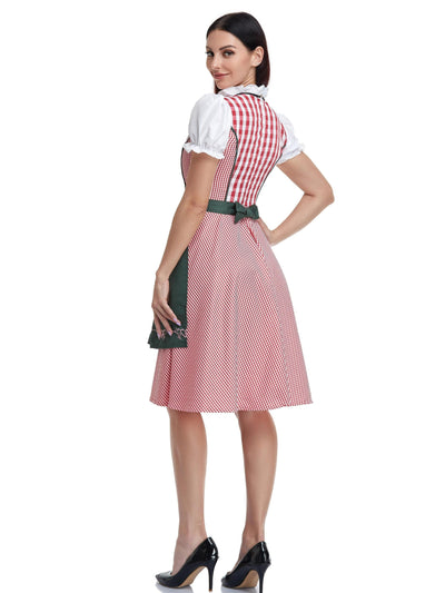 Frauken | Oktoberfest Bier Dirndl Kleid