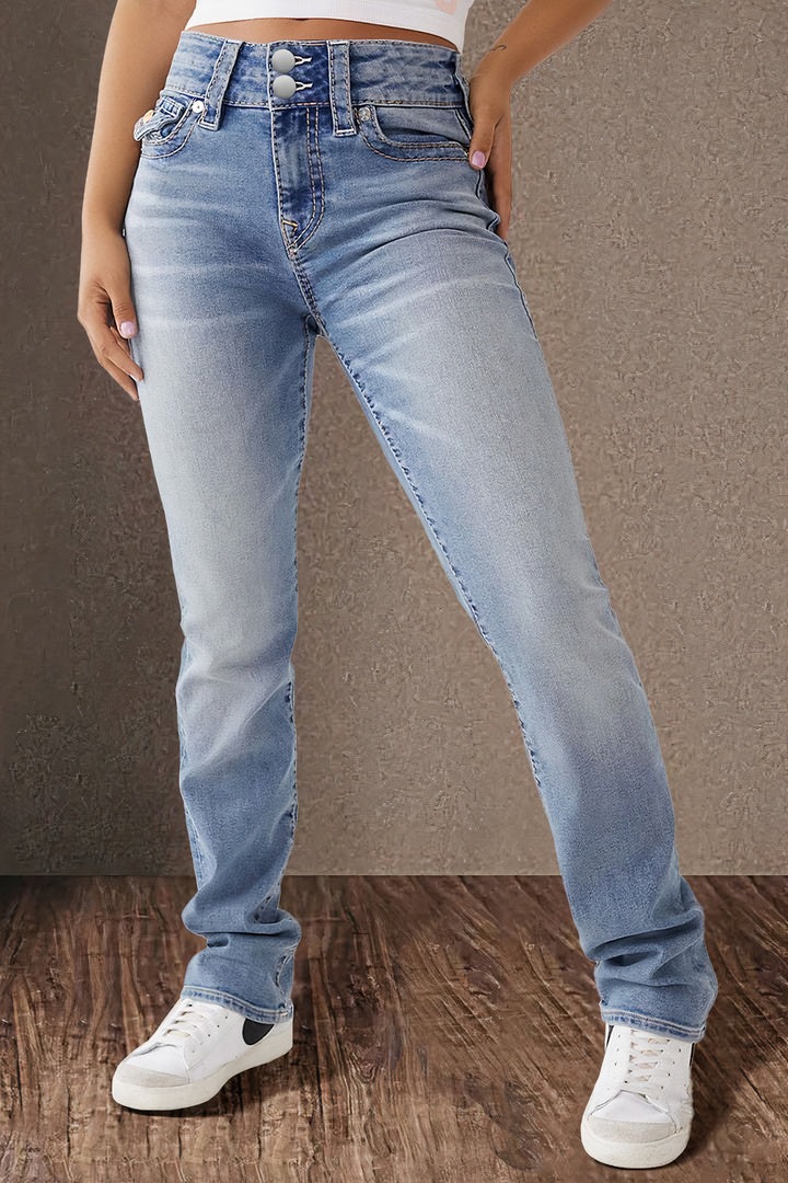 Chloey | Gerade geschnittene Jeans für Damen