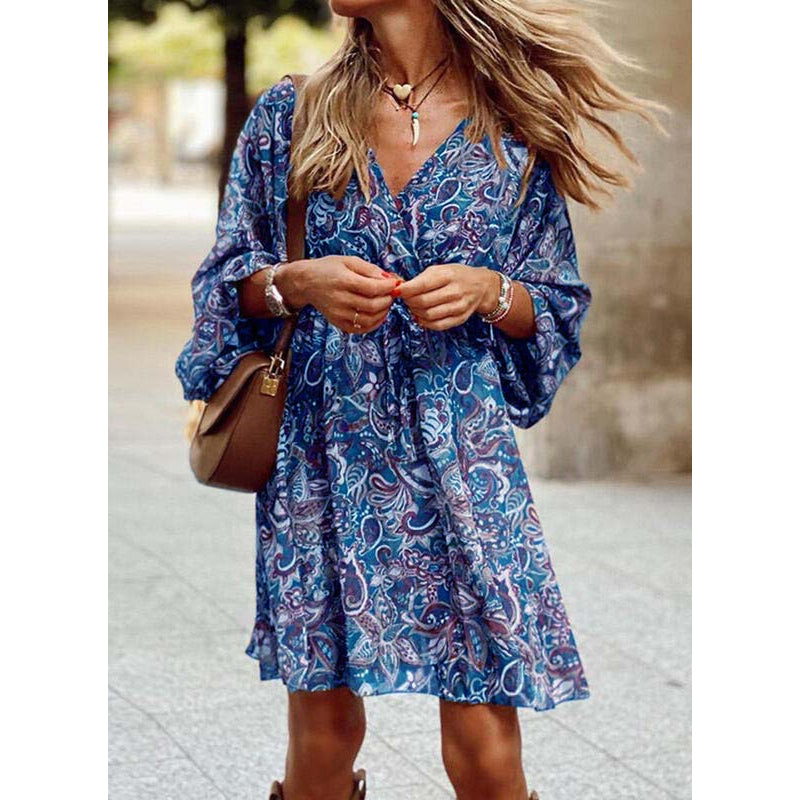 Sommerliches boho-kleid für damen