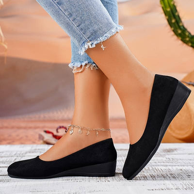 Sophia – solide slip-on-schuhe mit flacher sohle