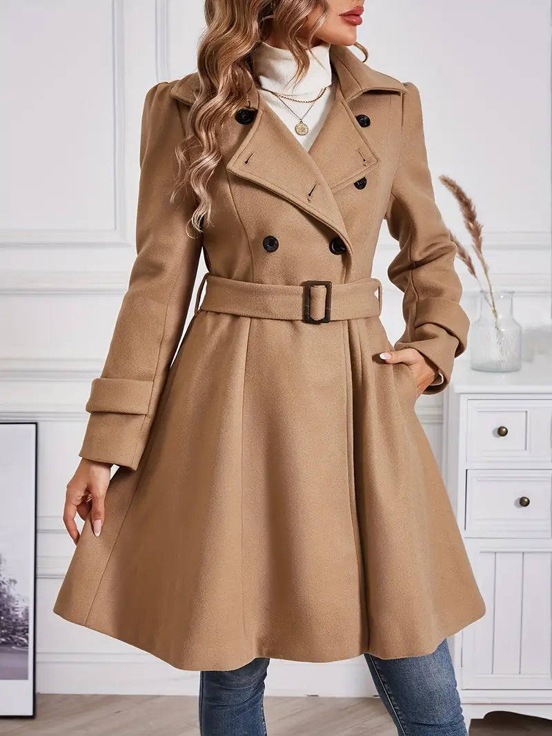 Ellorix | Graceful Allure Trenchcoat mit Gürtel