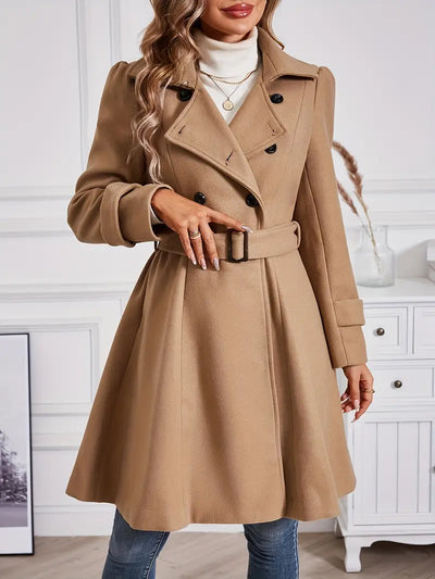 Ellorix | Graceful Allure Trenchcoat mit Gürtel