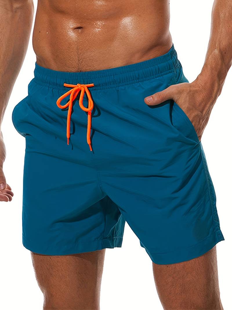 James – lässige badeshorts mit mesh-futter