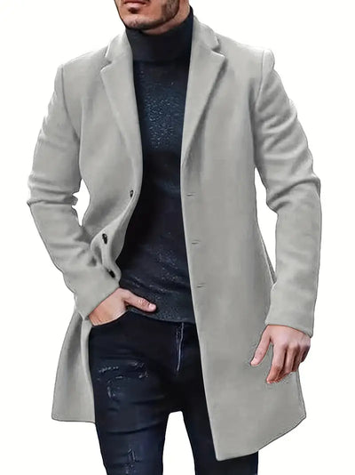 Brigham | Herren Trench Mantel | Knopfdown