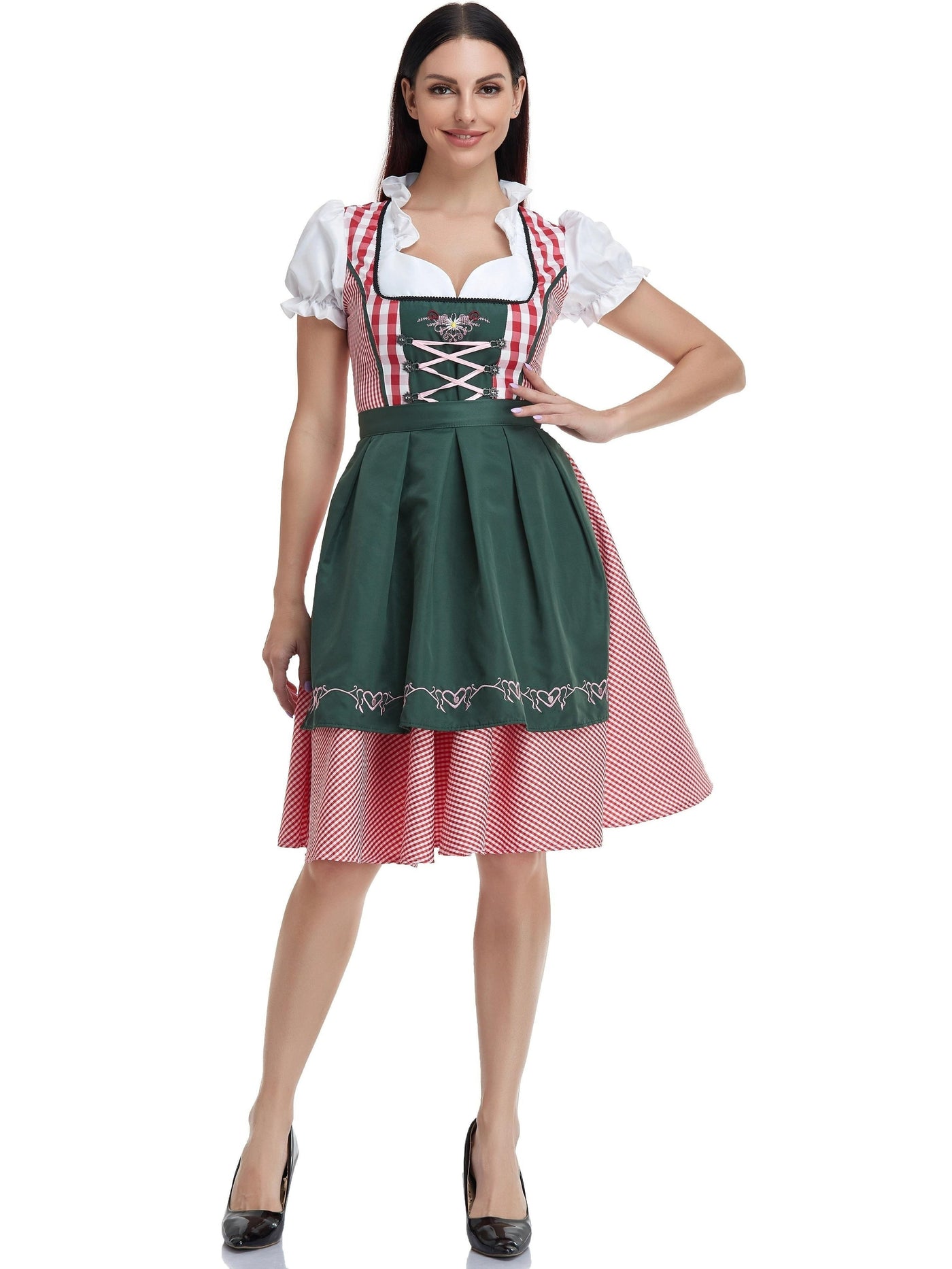 Frauken | Oktoberfest Bier Dirndl Kleid