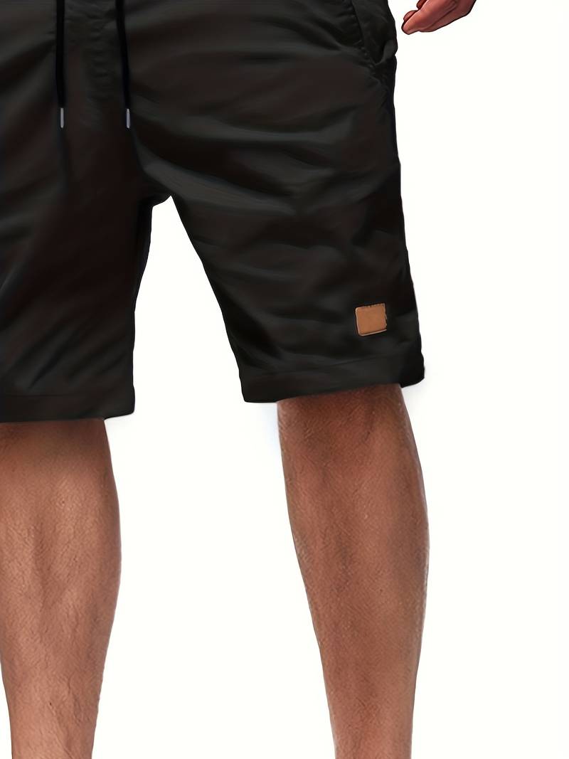 Michael – abgeschnittene kordelzug-shorts für herren