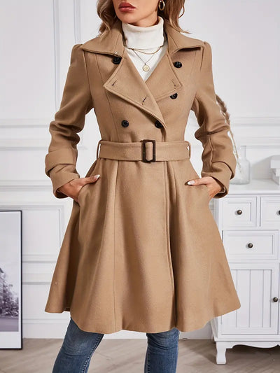 Ellorix | Graceful Allure Trenchcoat mit Gürtel