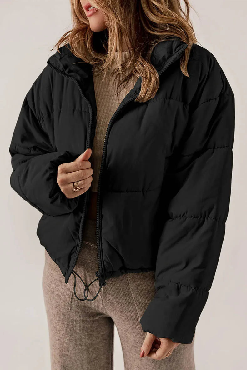 Puff | Winter Pufferjacke mit Reißverschluss für Damen