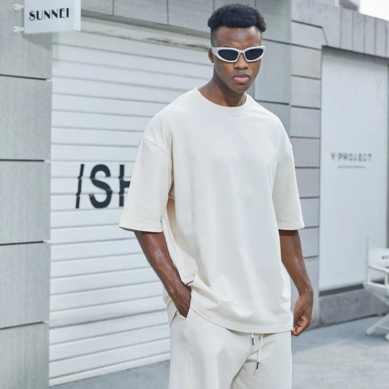 Flavio | Oversized Casual T-Shirt Set Für Herren