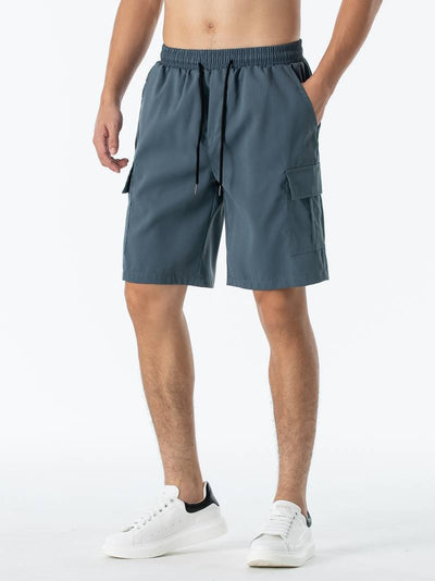 Matthew – cargo-shorts mit kordelzug im klassischen design