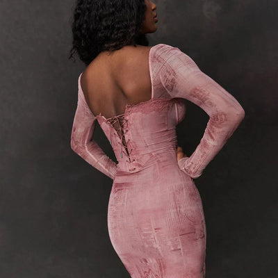 Livaa | Elegantes Pinkes Kleid Für Besondere Anlässe