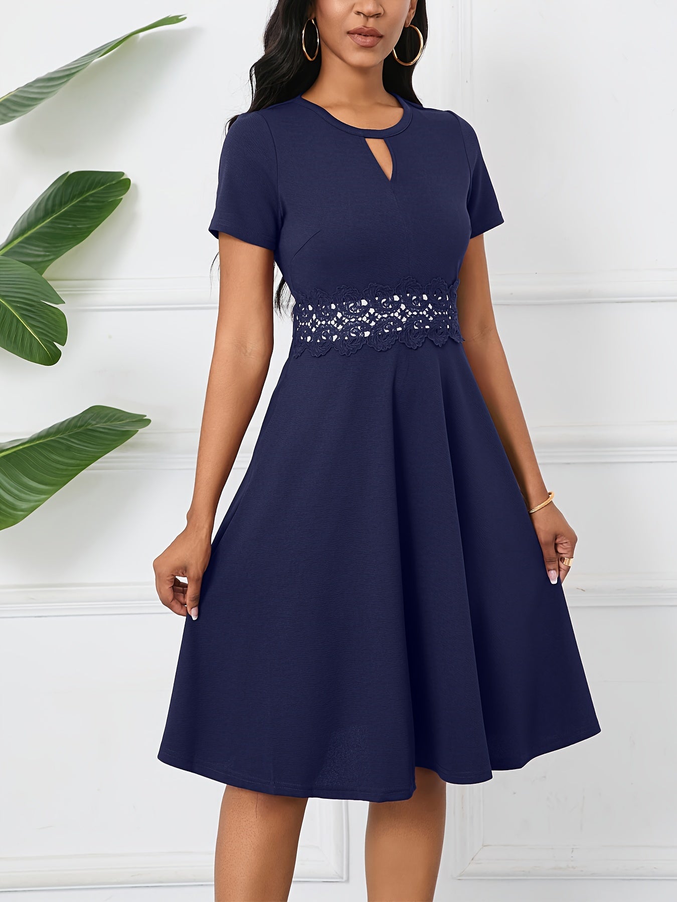 Quentini | Damen Kleid