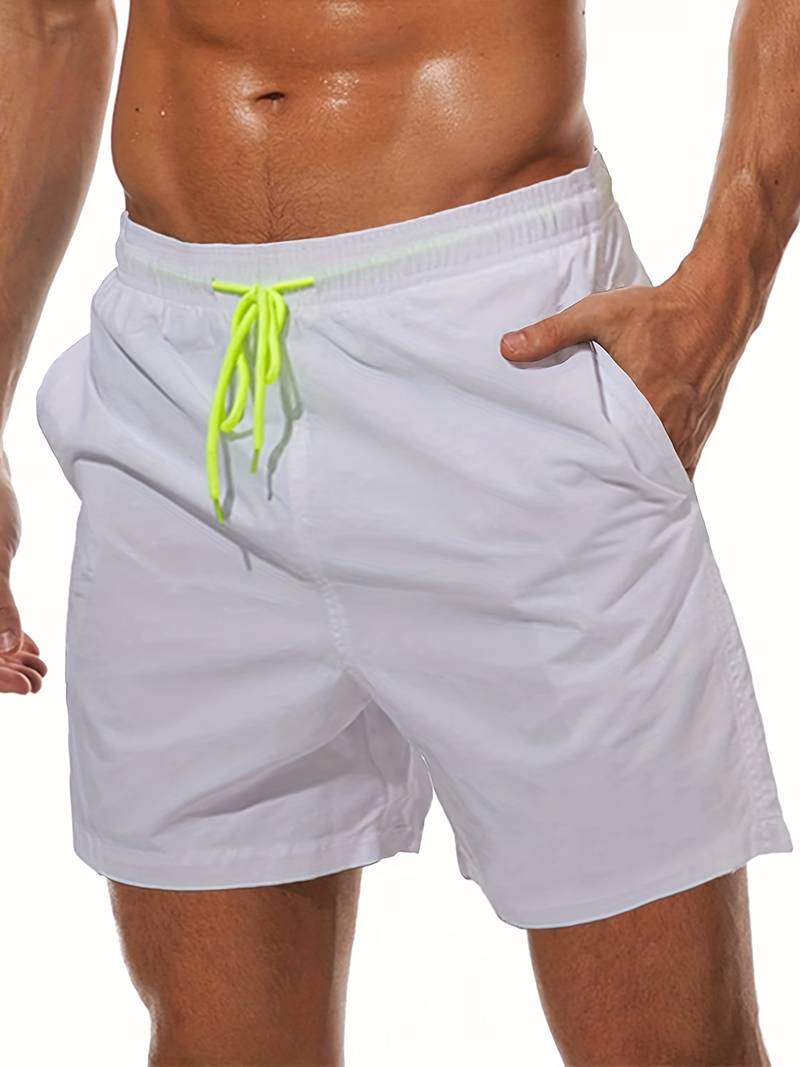 James – lässige badeshorts mit mesh-futter