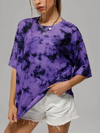 Punk Oversize Tie Dye T-Shirt