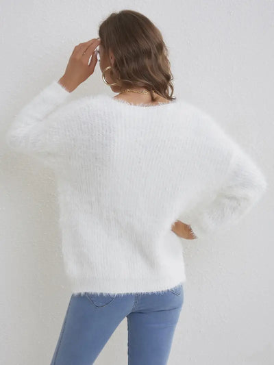 Emryso | Damen Gestrickter Pullover | Langarm