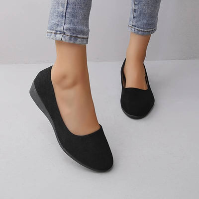 Sophia – solide slip-on-schuhe mit flacher sohle