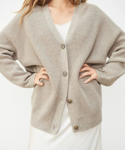 Ivy™ - Strickjacke aus Kaschmir mit V-Ausschnitt