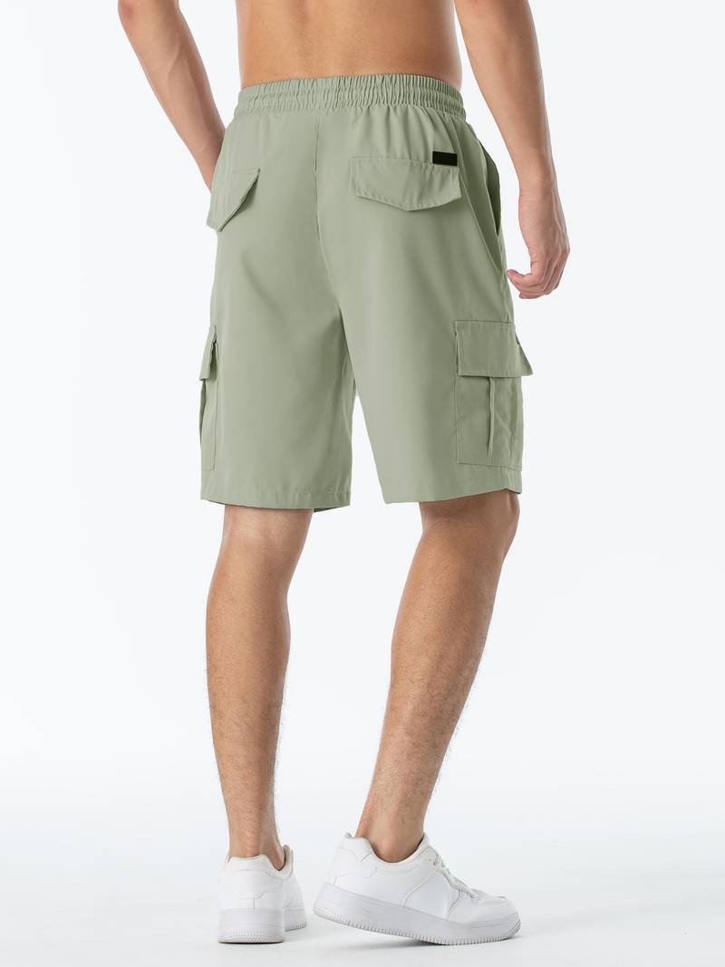 Matthew – cargo-shorts mit kordelzug im klassischen design